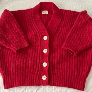 Babaa Red Women's Sweater